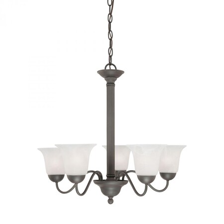 Thomas Riva 5-Light Chandelier in Painted Bronze SL881163